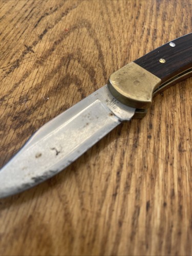 Vintage BUCK 112 USA Lockback Hunter Folding Pocket knife 2 Dot — Stock 3 - Picture 3 of 17