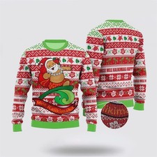 Christmas Santa Clause Ugly Christmas Sweater, Best Gift For Holiday S-6XL