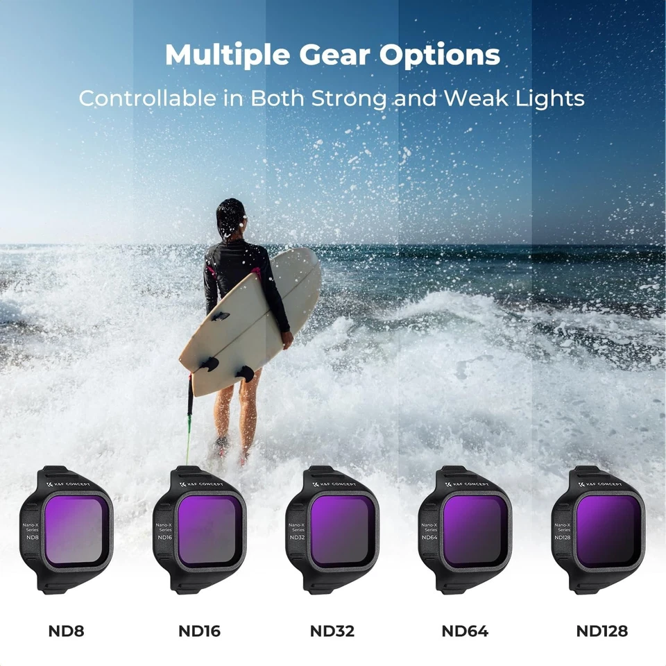 K&F CONCEPT ND UV CPL Filter Set Schutzfilter für DJI Mini 5 Pro Filter - Bild 4 von 4