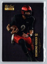 2022 Wild Card Matte #MB-35 Desmond Ridder Black