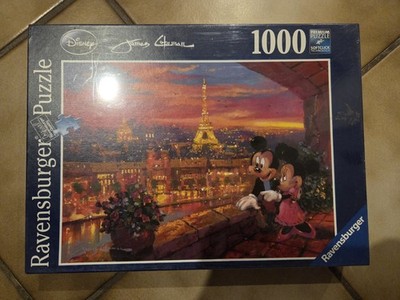 Ravensburger Disney Puzzle 1000 Teile Mickey Minnie Paris Eiffelturm