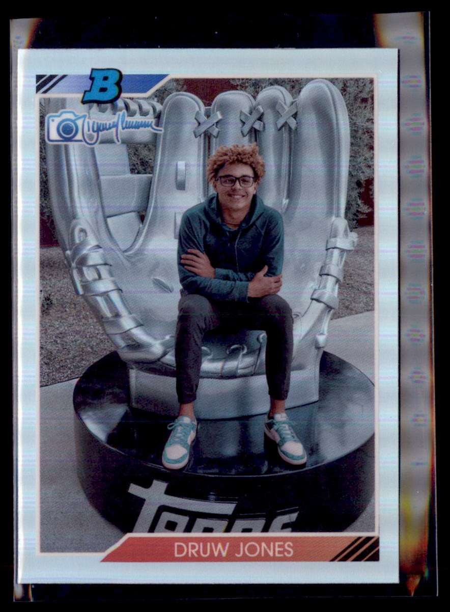 2023 Bowman's Best Draft Randy Johnson Druw Jones #92RJ-2 Diamondbacks
