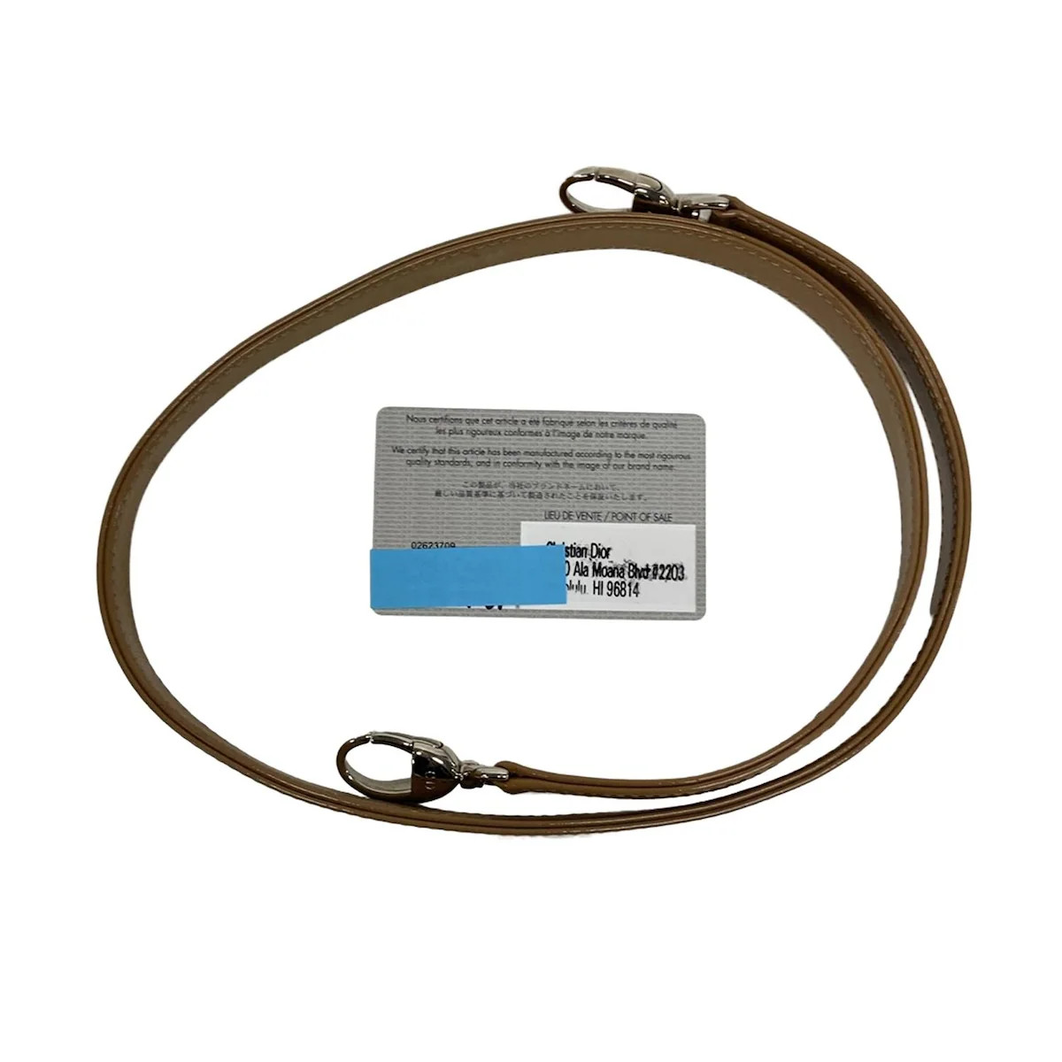 Auth DIOR/ChristianDior Lady Dior Medium Bag - Pink Beige Patent Leather Handbag