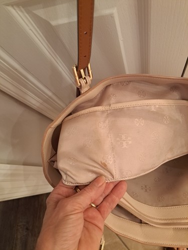 Tory Burch Large Leather Tote Bag Pink Lavender  Clearance!!! - Picture 21 of 24