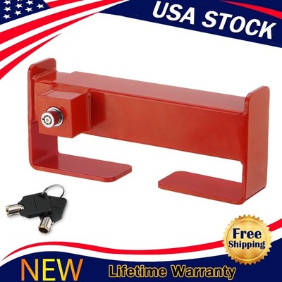 Heavy Duty Shipping Container Lock with 2 Keys for Semi Trailer & Truck Security