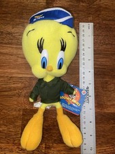 Air Force Tweety Bird Military Plush Nanco Looney Tunes Warner Bros Vintage