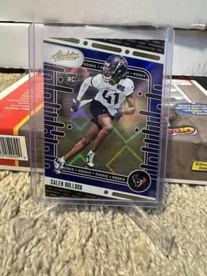 Calen Bullock 2024 Panini Absolute #165 Blue Diamonds #/199 Texans