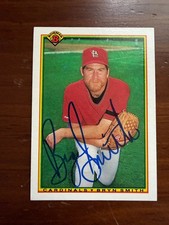 Signed 1990 Bowman - Bryn Smith #184