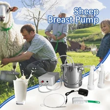 Goat Milking Machine Goat Milker 3L 304 Stainless Steel Bucket Portable