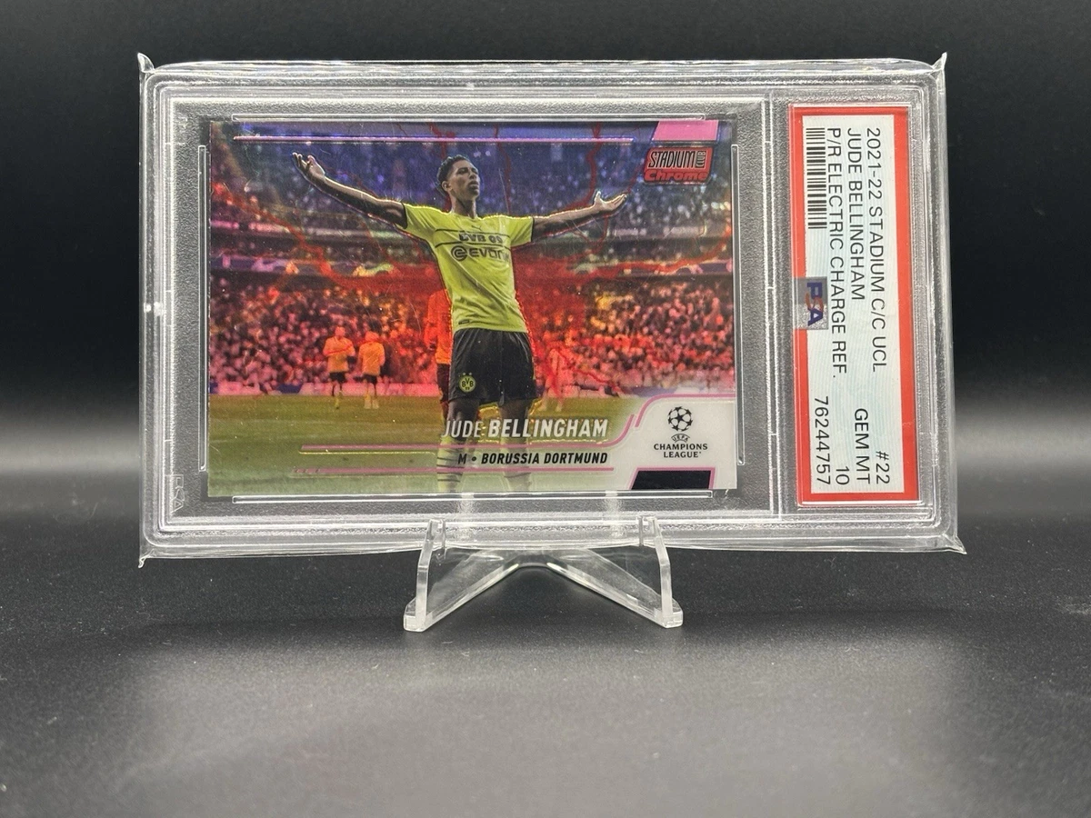 ベリンガム　topps stadium club 2021-22 Topps Stadium Club Chrome UCL Jude Bellingham #22 for sale