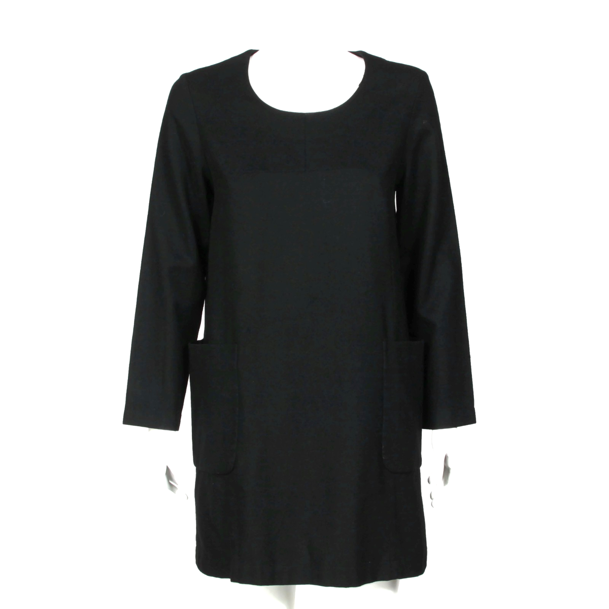 Vintage Comme des Garcons Little Black Dress 1995 Tricot Wool XS/S
