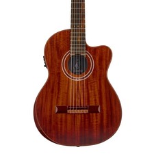 Ortega The Private Room Thinline Acoustic-Electric Classical Guitar Solid Spruce