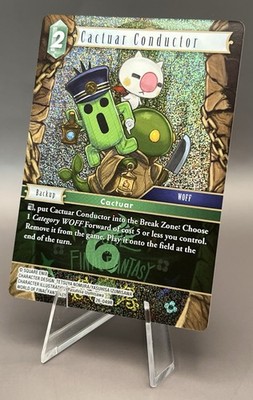 26-049R Cactuar Conductor - Final Fantasy TCG Gunslinger in the Abyss - Foil NM