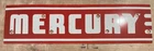 Vintage SSPN Mercury Porcelain Enamel Gas & Oil Sign 72x20".