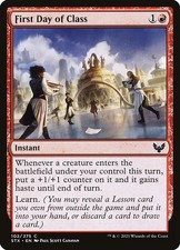 [MTG] First Day of Class (102) (STX) LP-HP