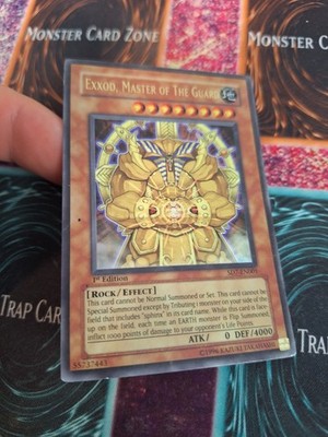Yugioh Exxod, Master of The Guard SD7-EN001 Ultra Rare 1st Edition