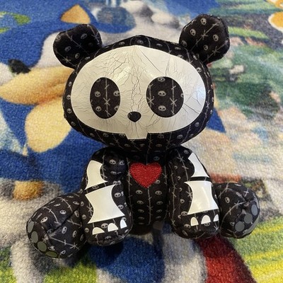 Skelanimals CHUNGKEE Plush Toy Panda Jakks Pacific 2009 6  Used