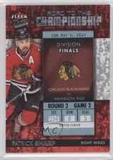 2014-15 Fleer Ultra Road to the Championship Patrick Sharp (Round 2 5/4/14) 0c3