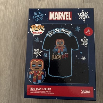 Marvel Funko Pop Tees Iron Man Größe S OVP