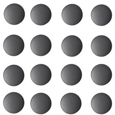 Laptop Rubber feet 16PCS,Improve Cooling,Non-Slip Replacement Black, Black