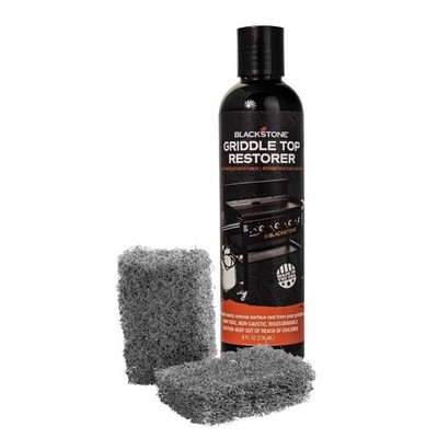 Griddle Top Restoration Kit with Applicator Pads, 8 fl oz