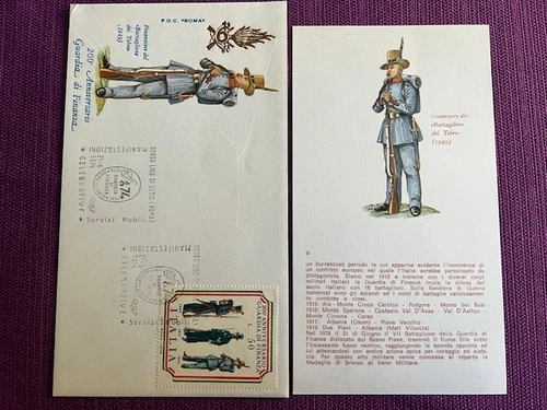1974 FDC ITALY REPUBLIC 200TH ANNIVERSARY GUARDIA DI FINANZA