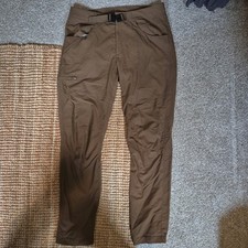Mountain Equipment Approach Pant Mens Size 30R Brown Walking Cargo Trousers