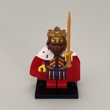 LEGO Minifigure Le Roi Minifigures Série 13 avec accessoires col13-1