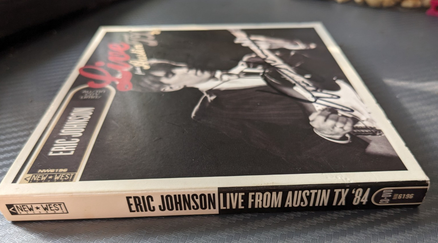 Eric Johnson Live from Austin TX '84 CD DVD set Austin City Limits (Signed)