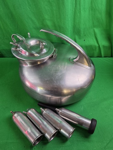 THE SURGE MILKER Babson Bros Original Dairy Bucket Milking Stainless Steel