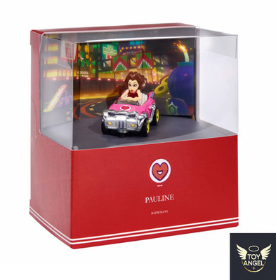 Hot Wheels -  Mario Kart -  Pauline  im Badwagon - 1:64 / Neu & Ovp