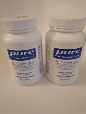 Pure Encapsulations B6 Complex 120  Capsules  EXP 5/27