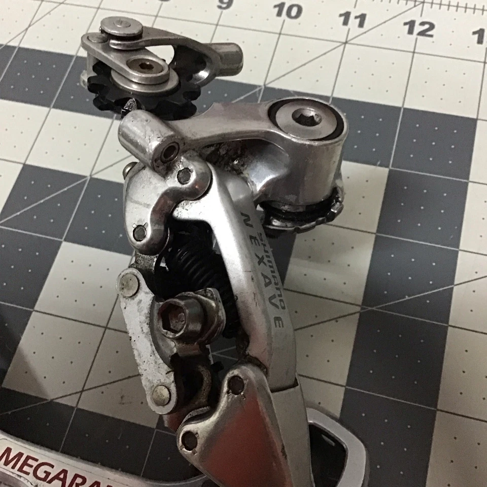 RAR Shimano NEXAVE Rapid Rise Schaltwerk RD-T400 MEGARANGE 34T - 43T gebraucht - Bild 4 von 4