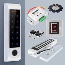 HOMSECUR IP66 APP WIFI Fingerprint Password RFID 125Khz Access Control WG26 44