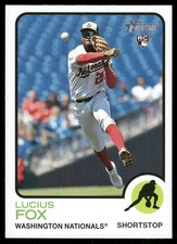 2022 Topps Heritage #618 Lucius Fox