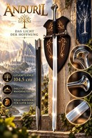 NEU Herr Der Ringe Aragorn Anduril Wanddekoration FüR Cosplay Sammler Lotr Fans