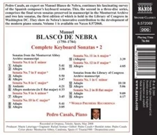Complete Keyboard Sonatas by BLASCO DE NEBRA,M. [Audio CD]