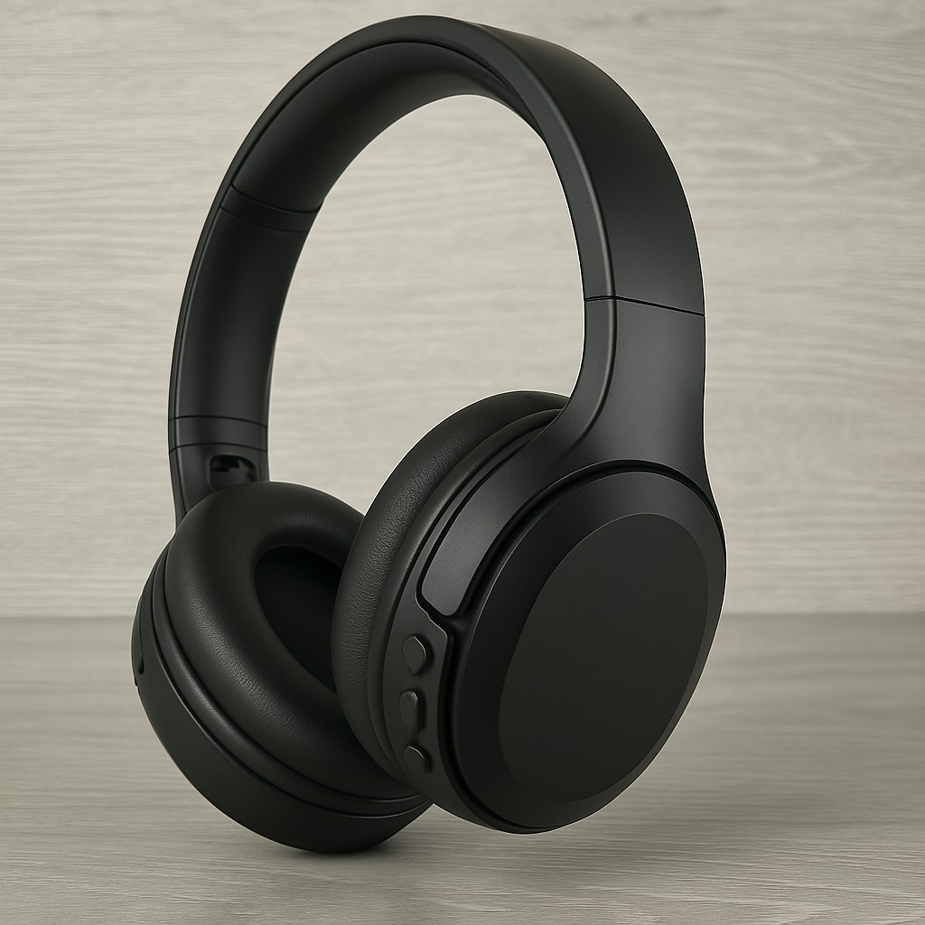 Casque Bluetooth Black Bear pour le télétravail et le sport en musique