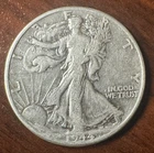 1944-P Walking Liberty Half Dollar 90% Silver Coin (No Mint Mark)