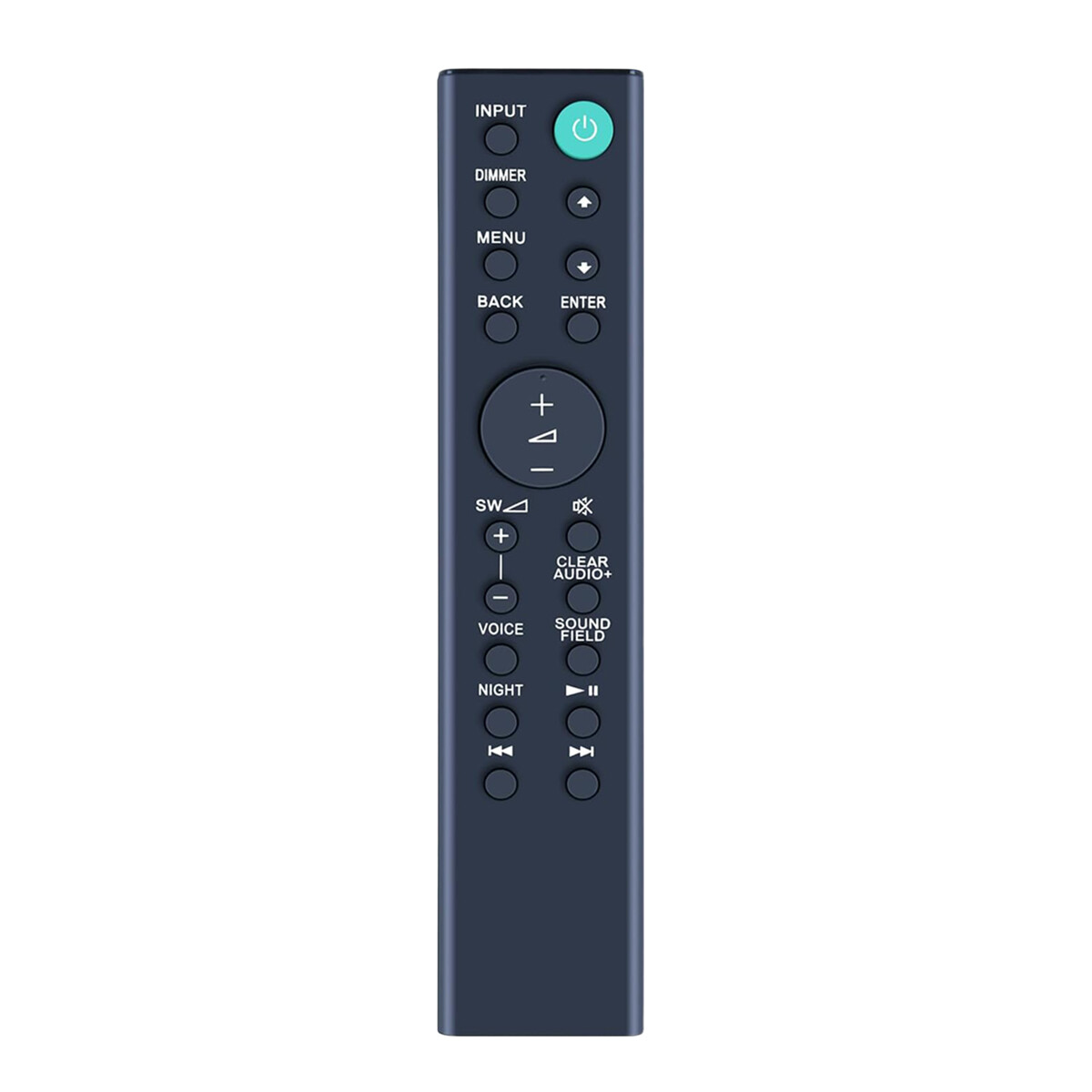 Telecomando Universale Per Soundbar - Sostituto Per Sony HT-CT390 HT-RT3 SA-CT390 SA-WCT390 - Nero
