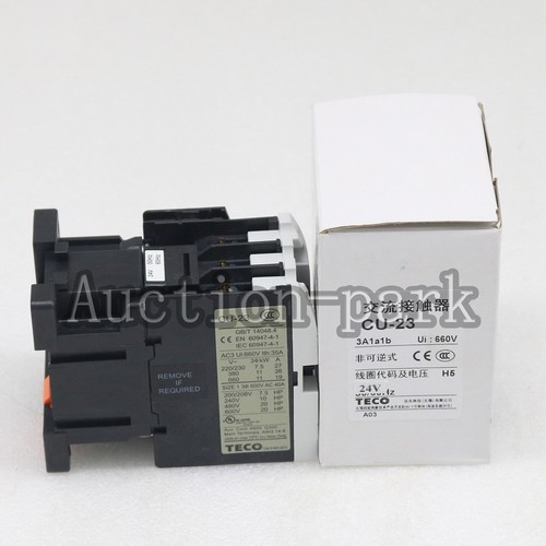 1PCS New TECO CU-23 24V AC Contactor In Box#QW - Picture 8 of 12