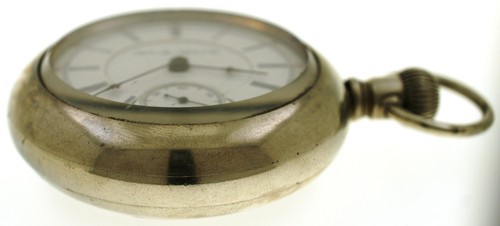 RARE Hamilton 18s 17j Grade 935 OF Side Winder Pocket Watch 1 Star Hunting Mov. - Picture 9 of 9