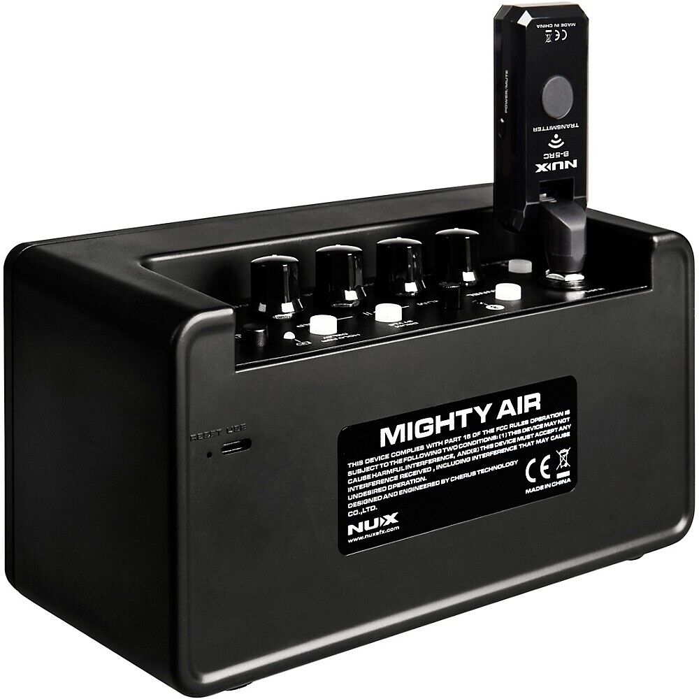 NUX Mighty Air Stereo Wireless Modeling Guitar Amp with Bluetooth Black