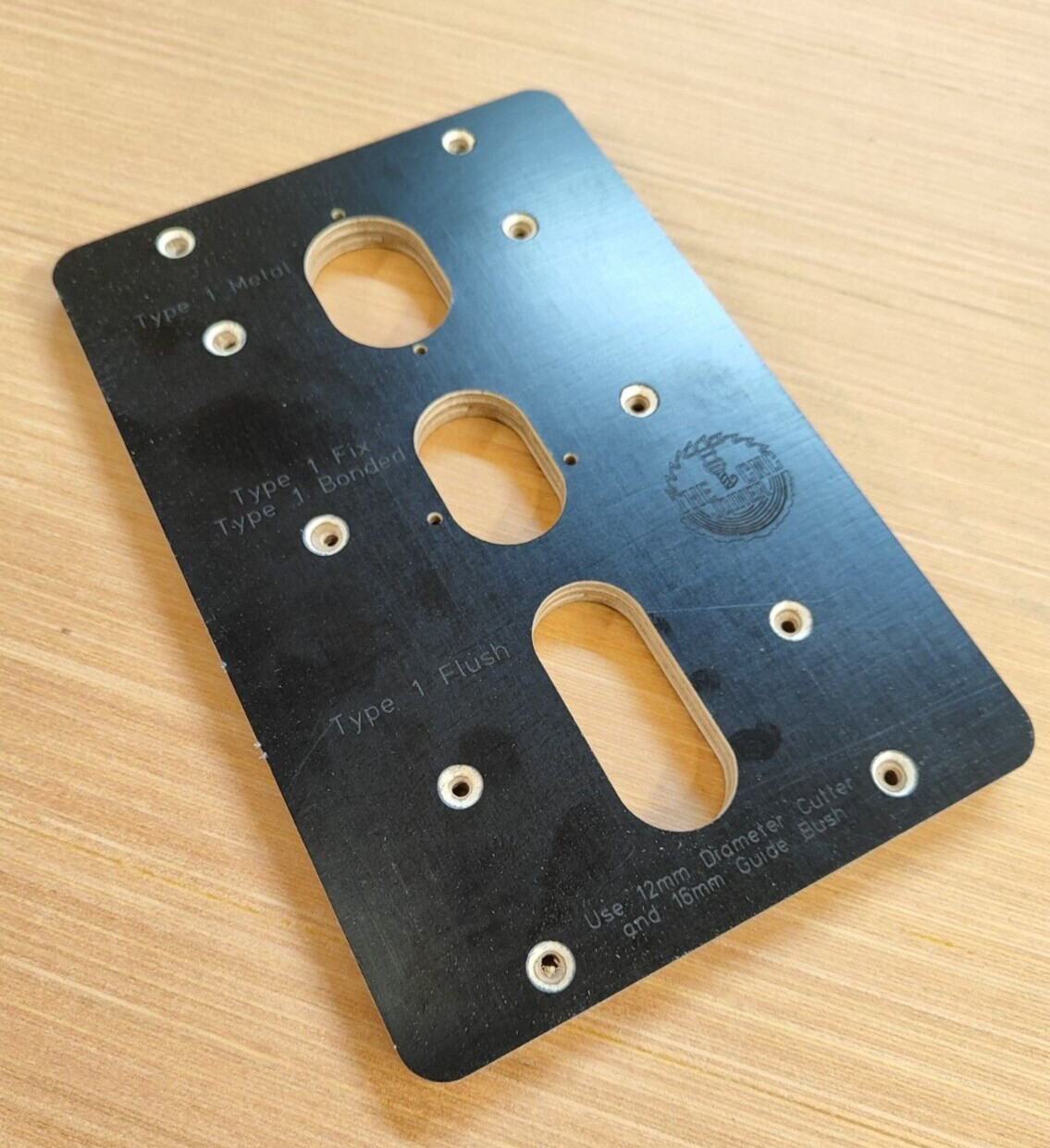 Button Fix Router Multi Jig Template - Made In UK