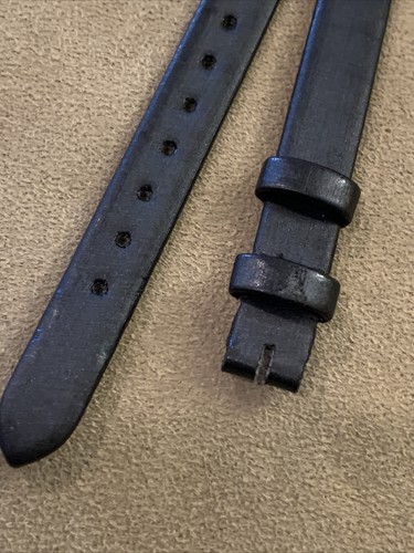Cartier Watch Strap 8.5/8 Dark Gray Brushed Canvas Fabric AUSTRIA Authentic New - Picture 10 of 19
