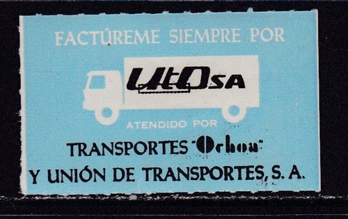 España - Vñetas Publicitarias - Transportes Ochoa