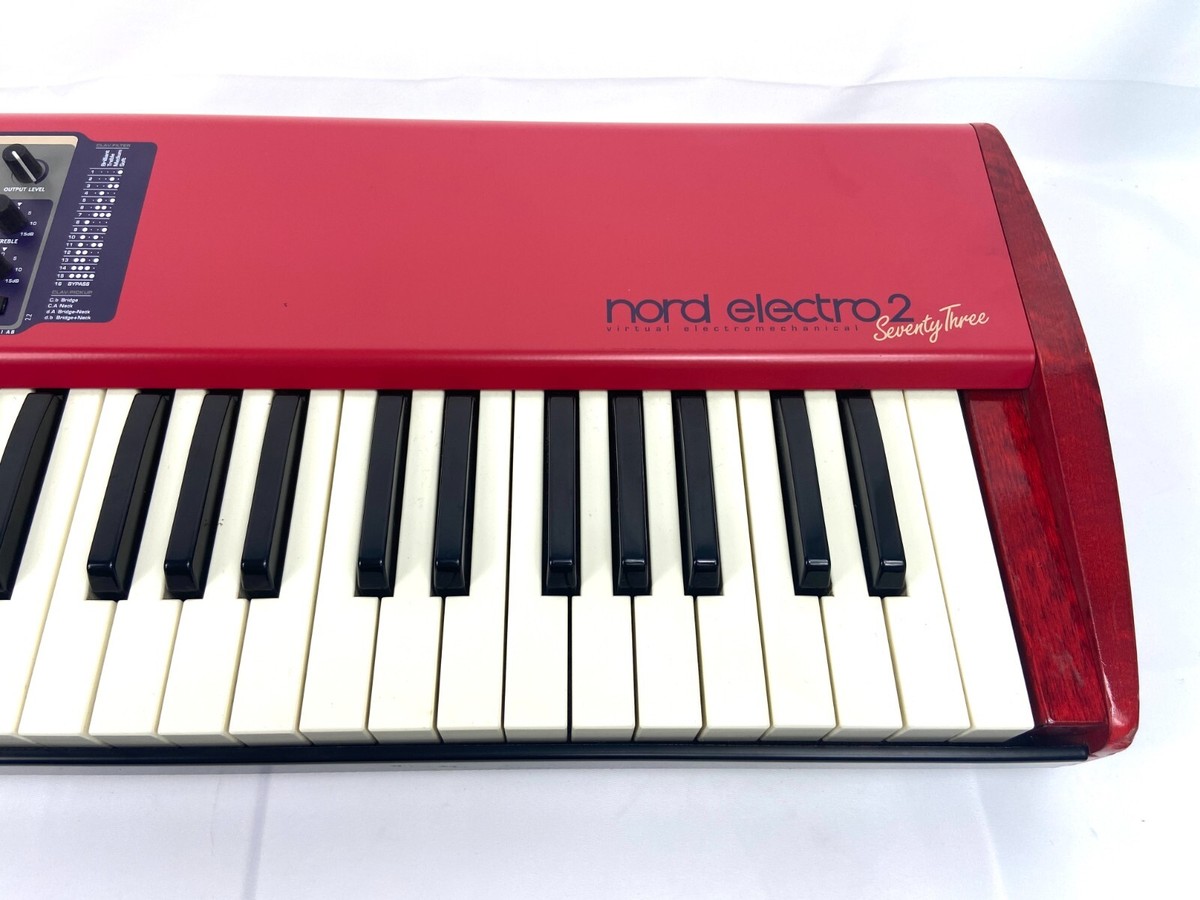 Nord Electro 2 61-Key Digital Piano Keyboard Red Tested Nord Electro 2 61-Key Digital Piano Keyboard Red Tested