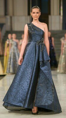 party dresses for women wedding party glittery navy blue maxi elegant dress  | eBay