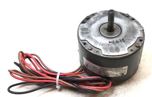 Emerson K55HXPSS-7299 Condenser Motor 1/5 HP 208-230V 1075 RPM used #ME578