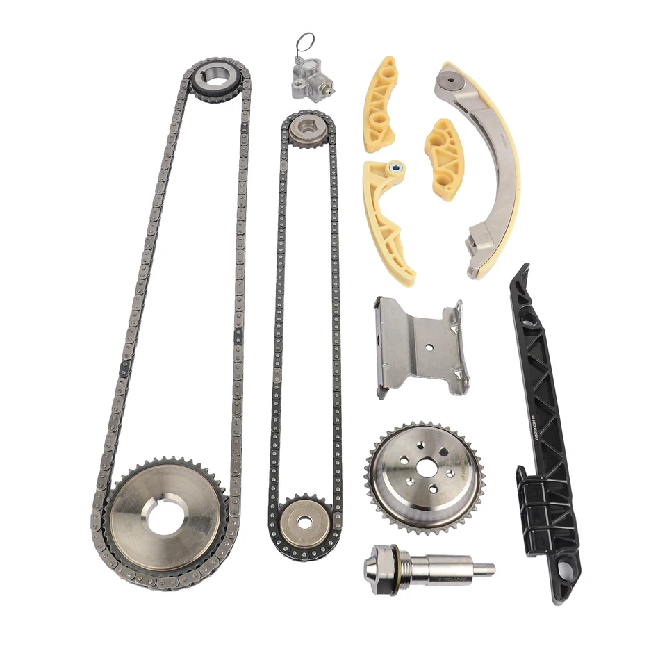 Kit tensor de cadena de distribución para Chevy Equinox Malibu Buick Verano 2,4 L 2005-2017 Foto 3 de 4